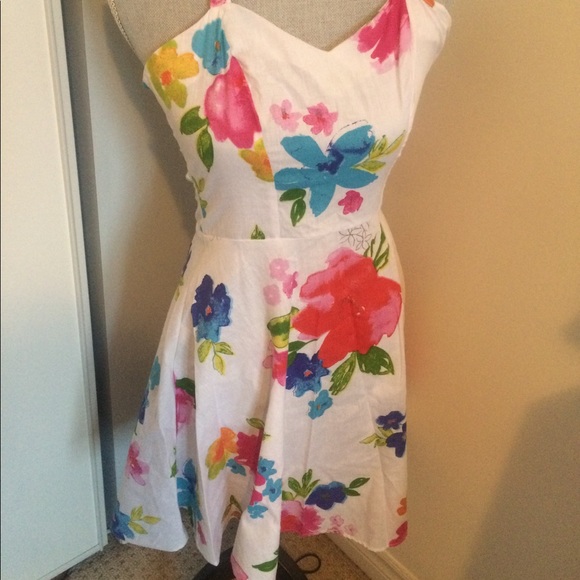 💖 Flower print dress by Dr. Faust💖 - Picture 5 of 7